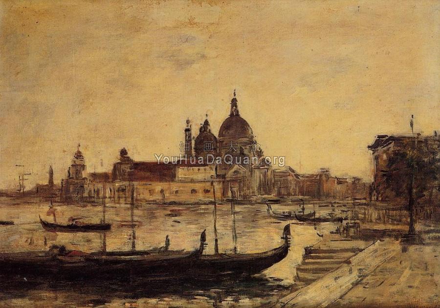 Venice, Le Mole et la Salute - 尤金·布丹